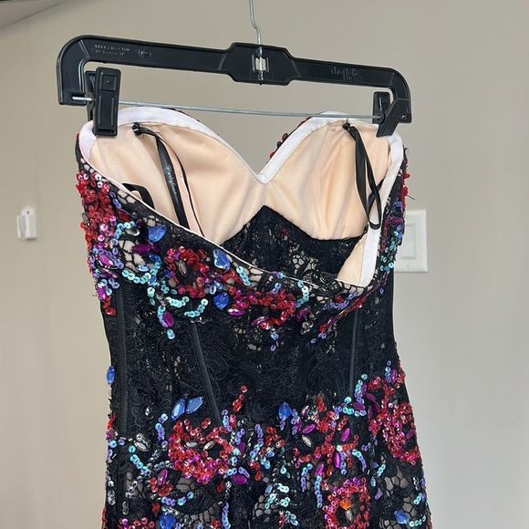 Embellished Cocktail Dress - Picture 4 of 7